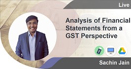 Professional -Analysis of Financial Statements from a GST Perspective