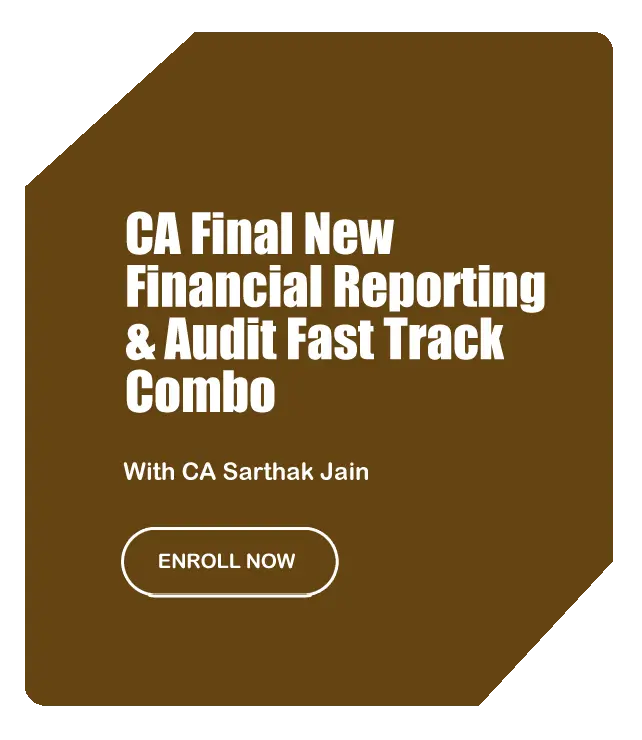 CA Final New Financial Reporting & Audit Fast Track Combo