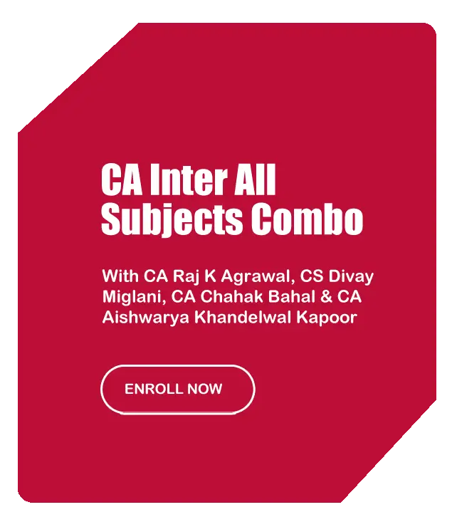 CA Inter All Subjects Combo