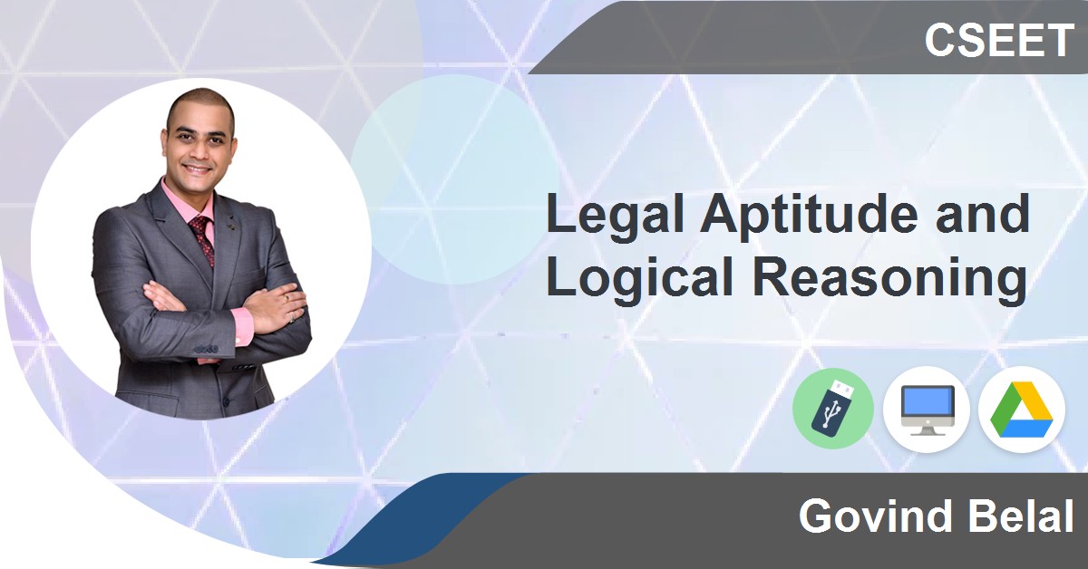 CSEET Legal Aptitude And Logical Reasoning Online Video Lectures By