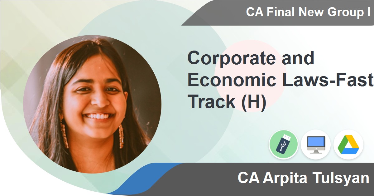 CA Final New Corporate And Economic Laws Fast Track H Online Video