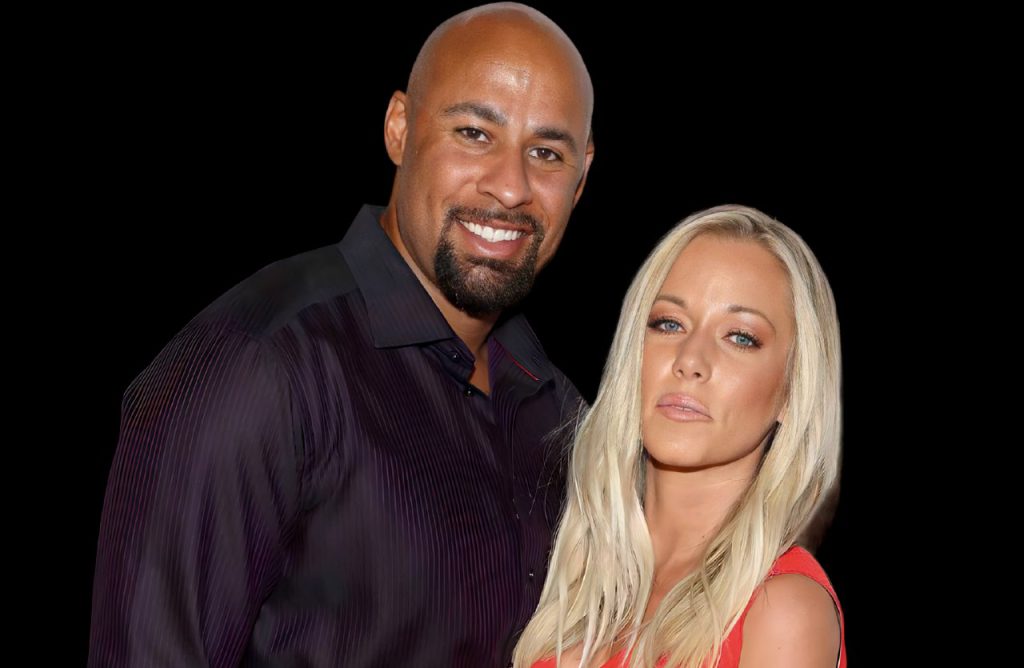 Kendra Wilkinson with her husband sharing wealth details