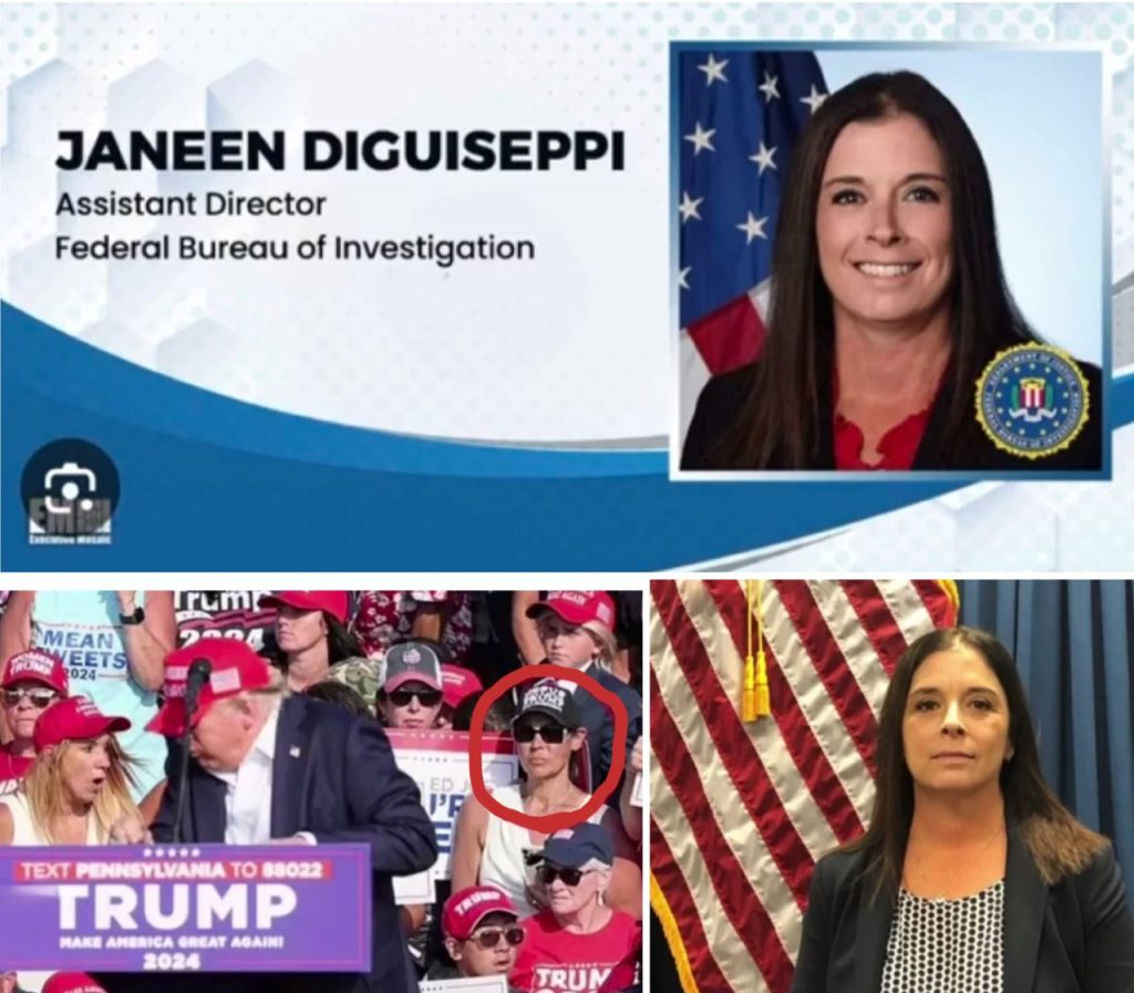 FBI Assistant Director Janeen Diguiseppi in Trump Rally