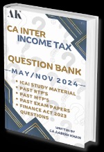 CA/CMA INTER INCOME TAX QUESTION BANK