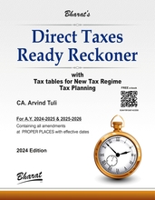 Direct Taxes Ready Reckoner