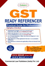 GST Ready Referencer - Practical Guide for Professionals