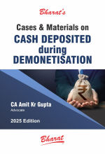 Cases & Materials on Cash Deposited during Demonetisation