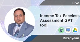 Income Tax Faceless Assessment GPT tool