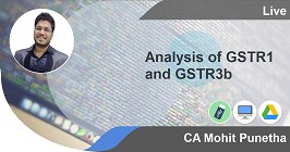 Professional -Analysis of GSTR1 and GSTR3b