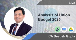 Analysis of Union Budget 2025