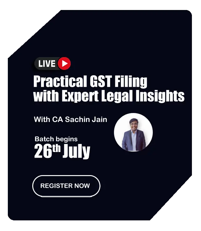 Course on Practical GST Filing