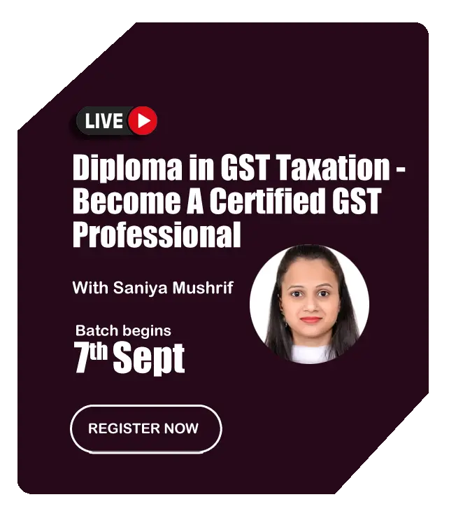 Diploma in GST Taxation