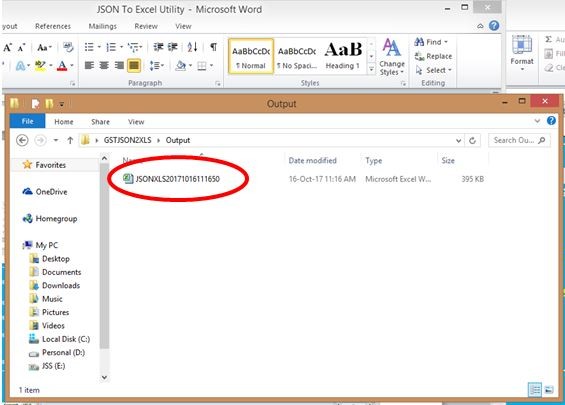How To Convert JSON File To Excel Format GSTR 2 Filing PP