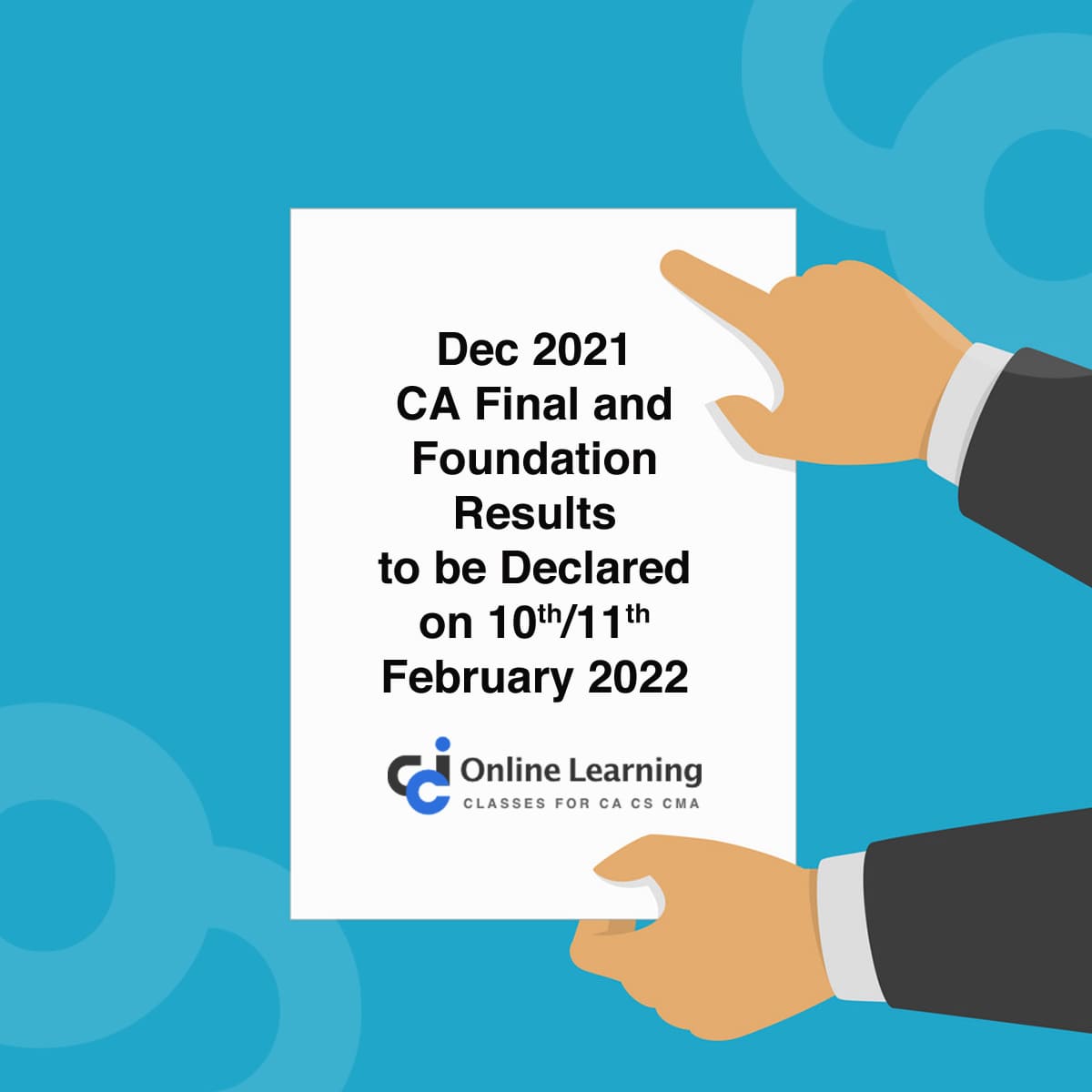 Dec 2021 CA Final and Foundation Results likely to be declared on 10th/11th February 2022