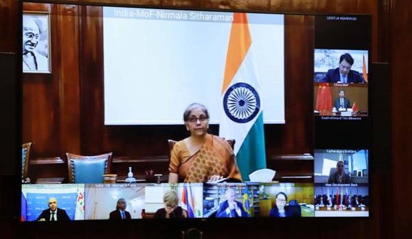 FM Smt. Nirmala Sitharaman attends 1st BRICS Finance Ministers and Central Bank Governors Meeting