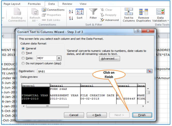 file 26as text to extract how 26as for  Forum procedure viewing form Income Tax  New