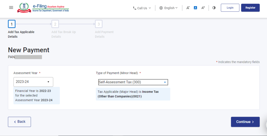 e tax payment5