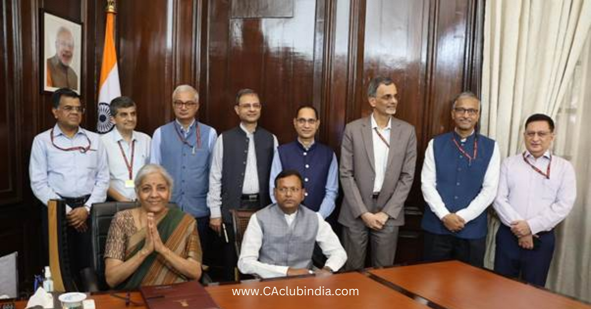 Nirmala Sitharaman takes charge as the Union Minister for Finance and Corporate Affairs