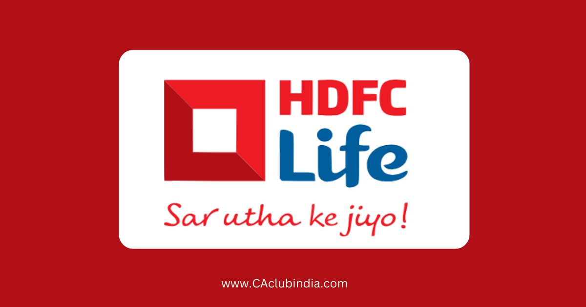 HDFC Life Insurance Receives Rs 1495.17 Crore Tax Demand from IT Department