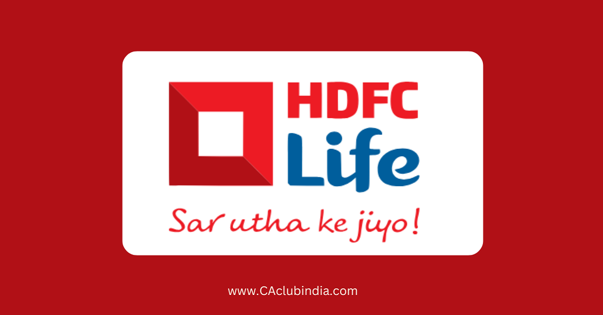 HDFC Life Faces Income Tax Demand of Rs 296.76 Crore from Authorities