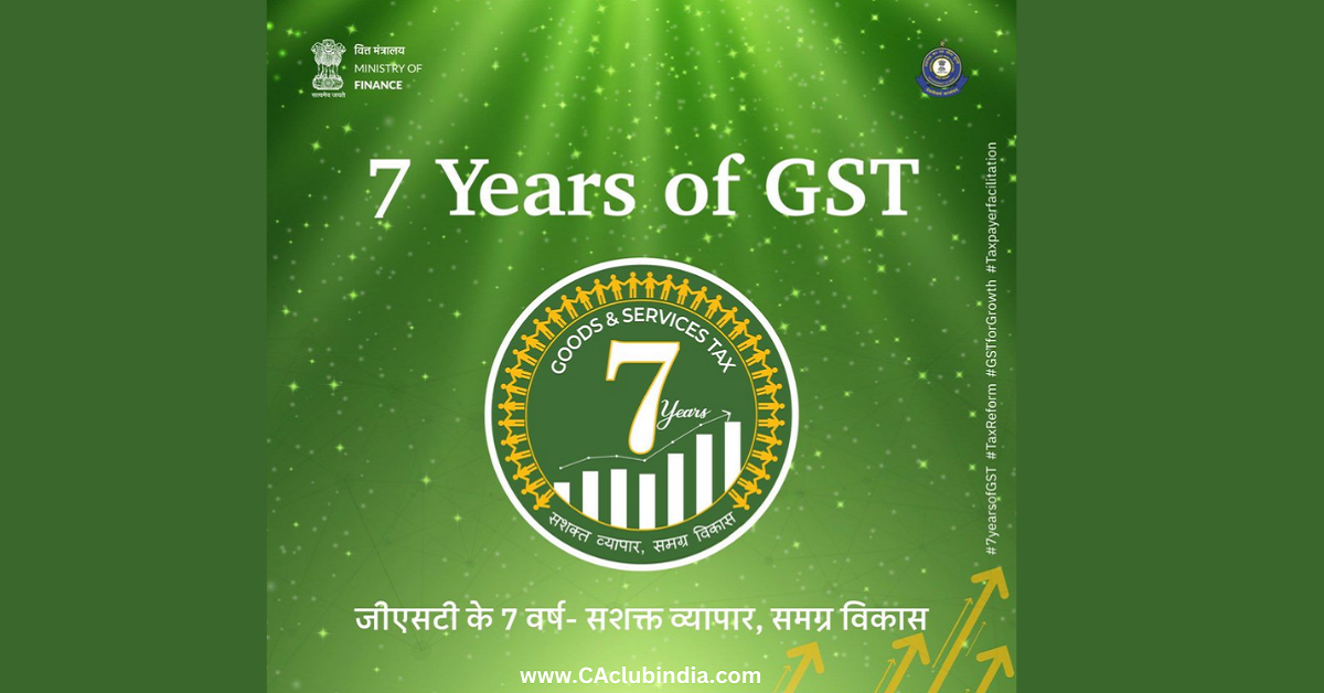 7 Years of GST: Finance Ministry Highlights Tax Relief on Household Goods