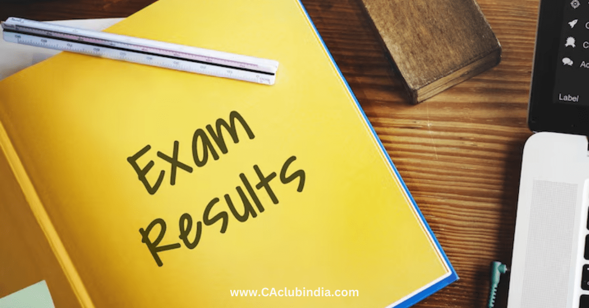 ICAI CA Foundation and Intermediate September 2024 Results Declared