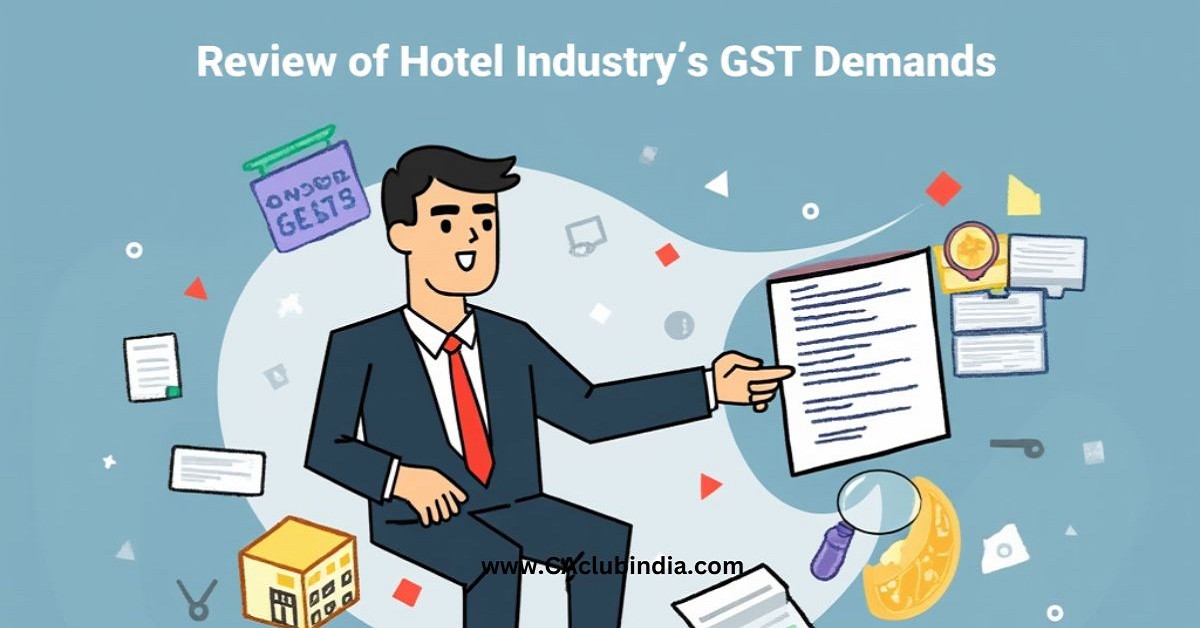 Finance Minister Examines GST Requests from Hotels for Food Items