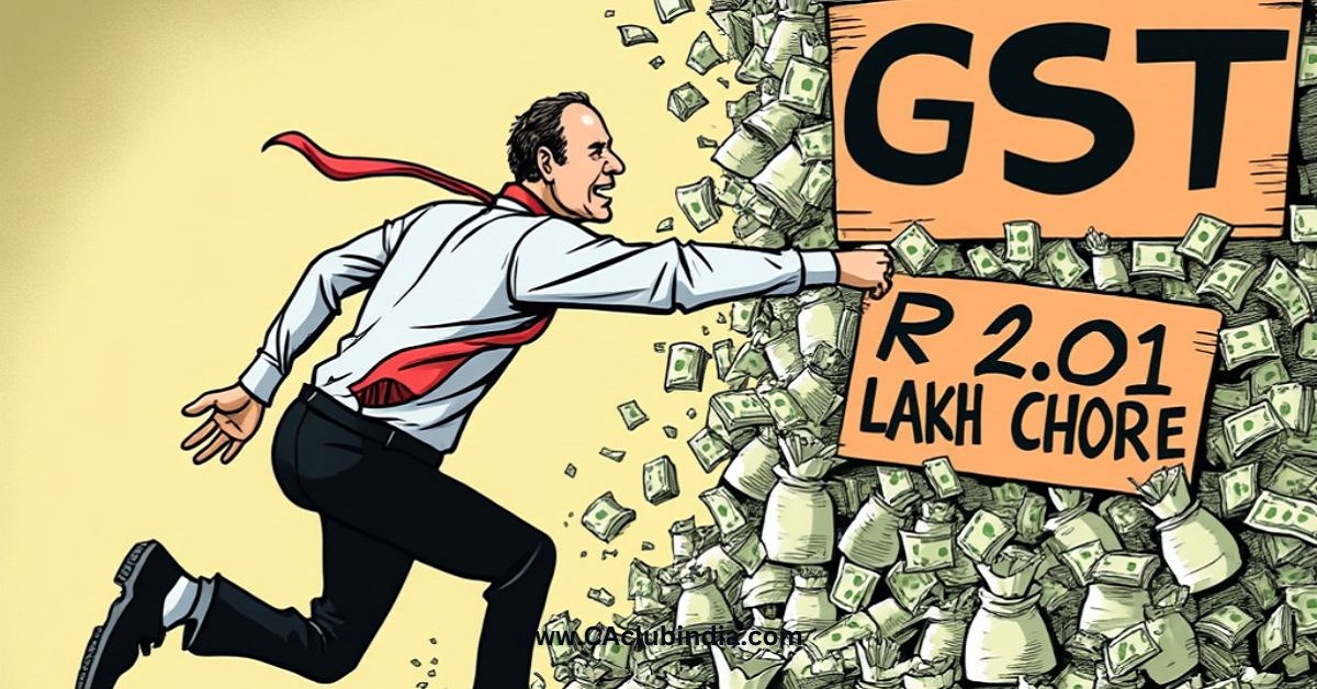 GST Evasion Surges to Rs 2.01 Lakh Crore in FY24