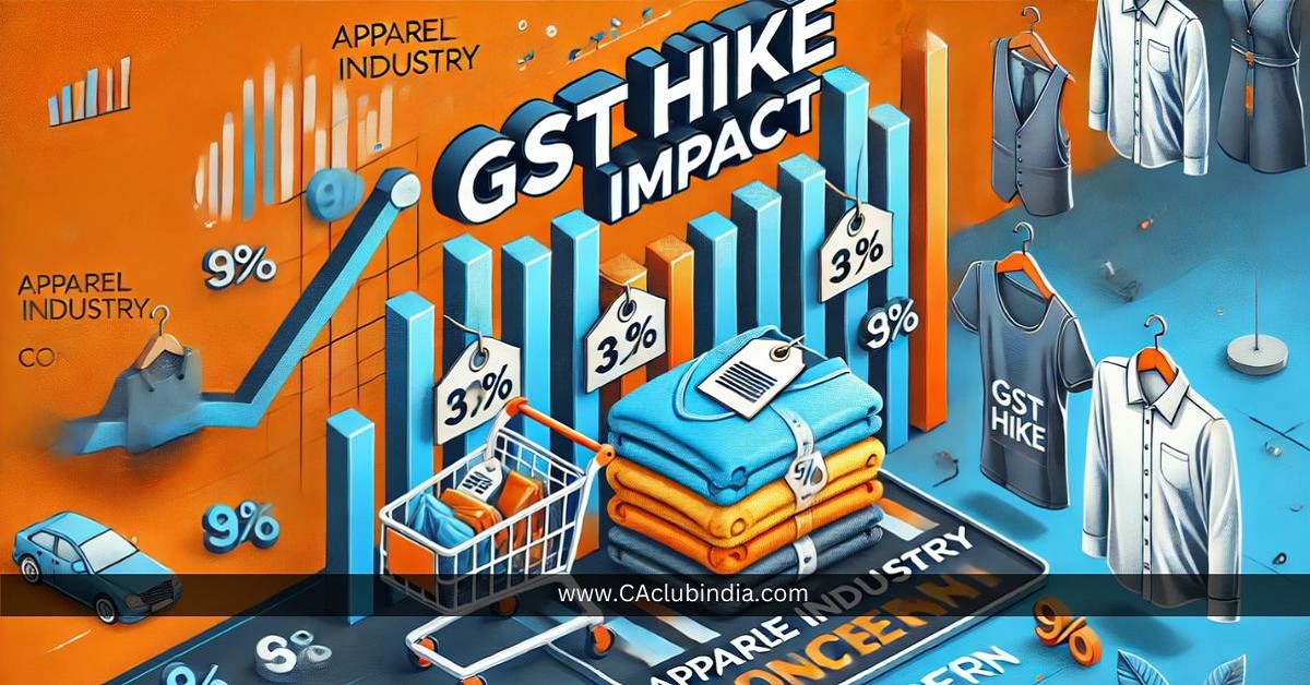 Apparel Industry Opposes Proposed GST Hike by GoM, Warns of Growth Setbacks