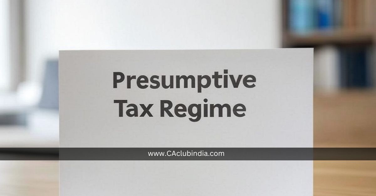 Presumptive Tax Regime Introduced for Non-Residents in Electronics Sector