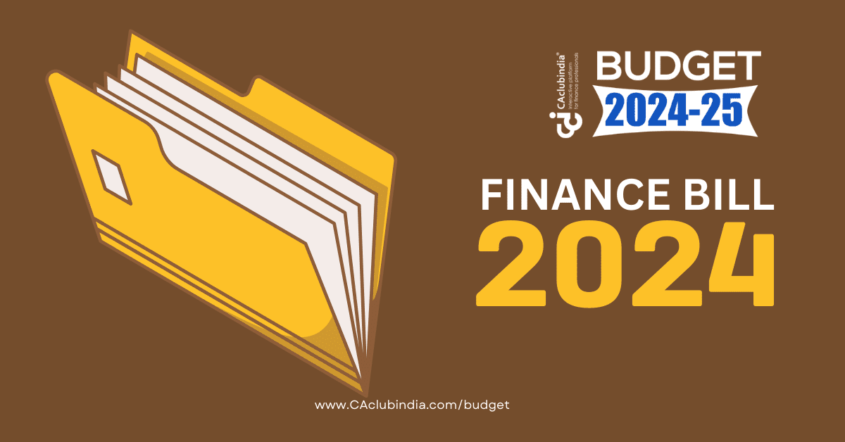 Budget 2024-25: The Finance (No. 2) Bill 2024