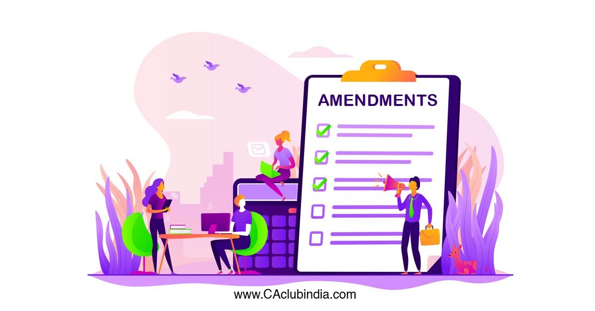 CBIC issued Central Goods and Services Tax (Amendment) Rules, 2022