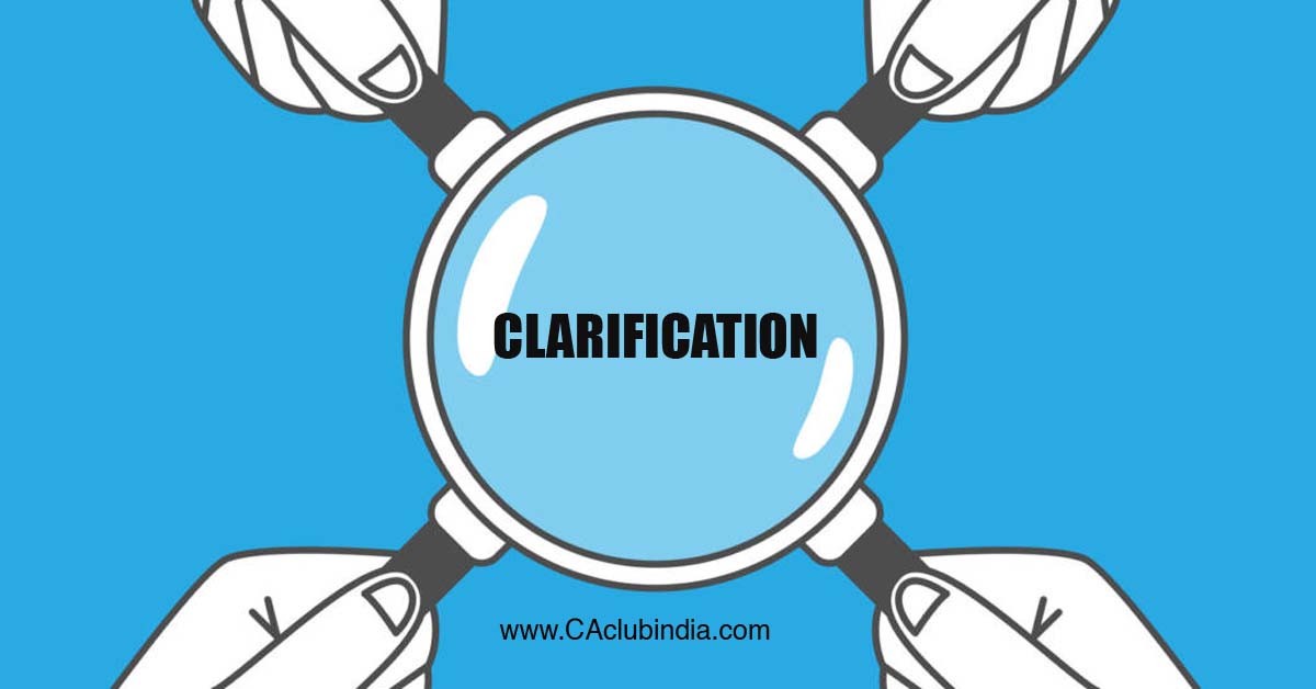 CBIC Issues Clarification of various doubts related to Section 128A of the CGST Act 2017