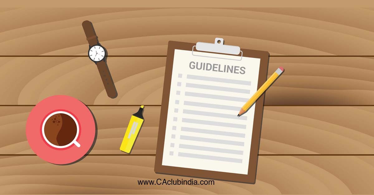Guidelines released by CBIC for GST Registration Application Processing
