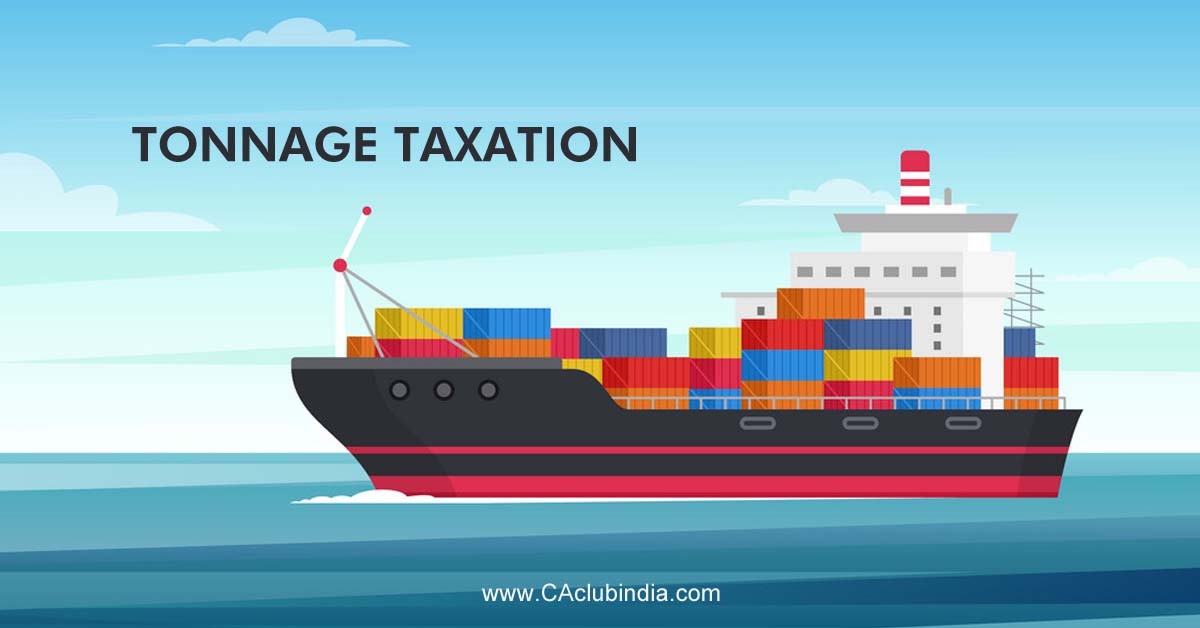 What is Tonnage Taxation 