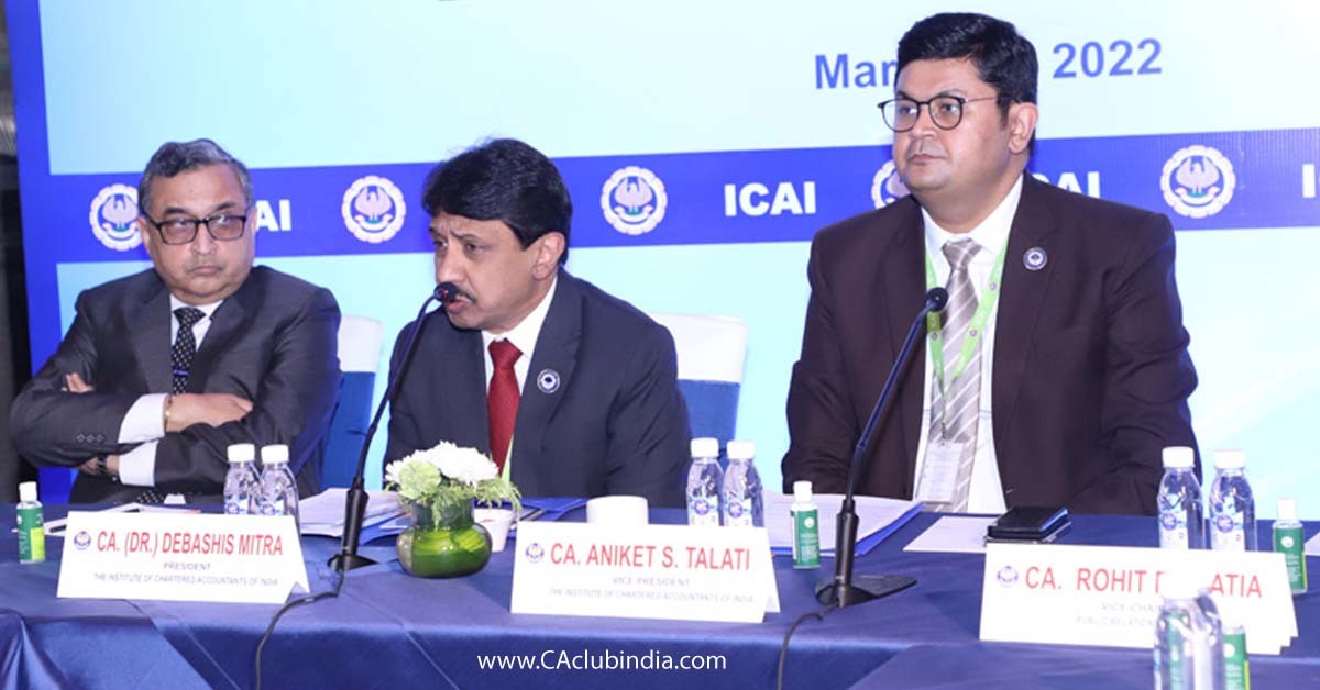 ICAI to introduce focused initiatives aimed at Inclusive Growth, Sustainable and Resilient Global Ecosystem and Digitisation