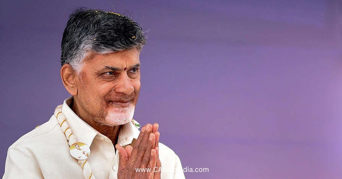 Former CM Chandrababu Naidu Gets Rs 118 Crore IT Notice