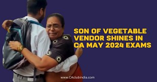 Son of Vegetable Vendor Shines in CA May 2024 Exams