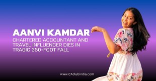 Aanvi Kamdar, Chartered Accountant and Travel Influencer Dies in Tragic 350-Foot Fall