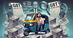  DGGI Uncovers Rs 8000 Crore Fake GST Firm Scam Involving Pune-Based Auto Rickshaw Driver