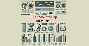 Sale of Scrap materials: Applicability of GST and TDS