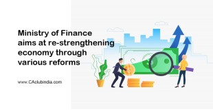 Ministry of Finance aims at re-strengthening economy through various reforms