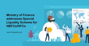 Ministry of Finance addresses Special Liquidity Scheme for NBFCs/HFCs