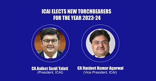 ICAI elects New Torchbearers for the year 2023-24