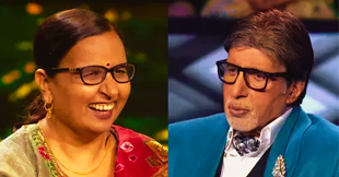 Amitabh Bachchan learns about GST from KBC contestant Vandana Parik