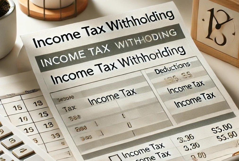 IRS: Tax Withholding and Estimated Tax 2024