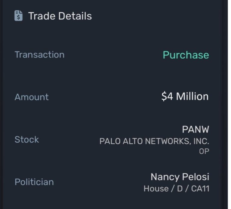 Nancy Pelosi and United Health Suspicious Insider Trading