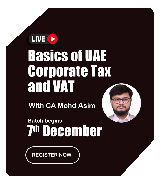 UAE Corporate Tax and VAT